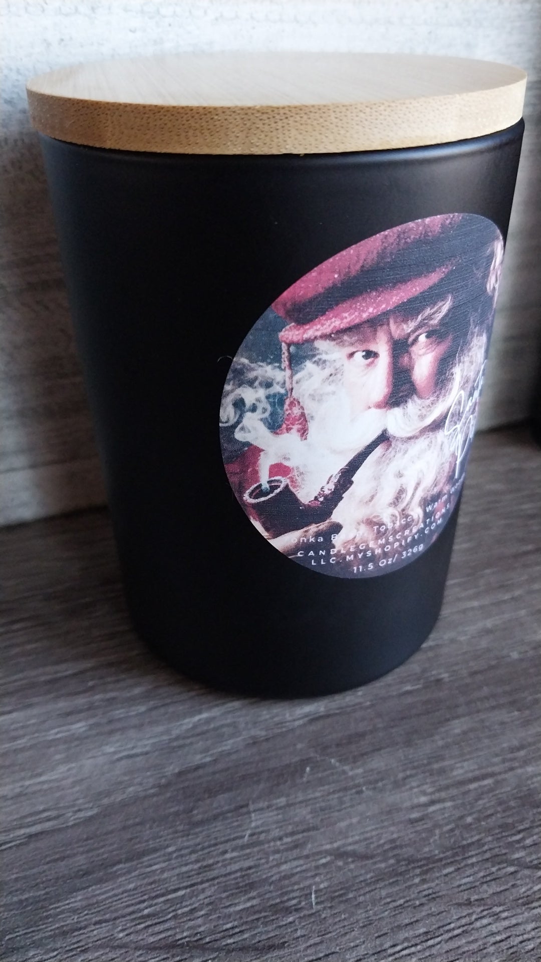 Santa's Pipe Luxury Hand Poured Limited Edition Candle