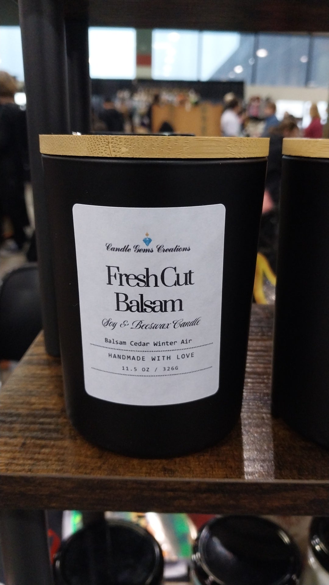 Fresh Cut Balsam Luxury Matte Black Vessel