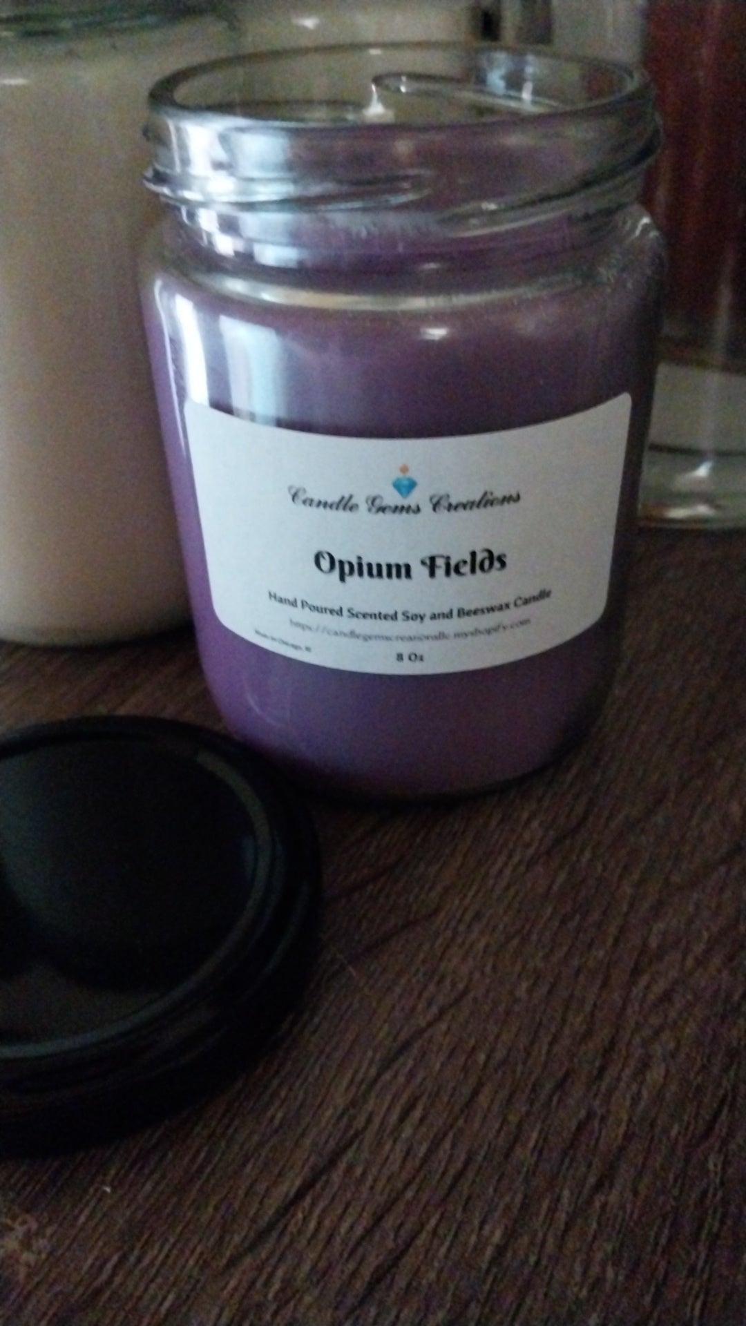 Opium Fields Candle Hand Poured