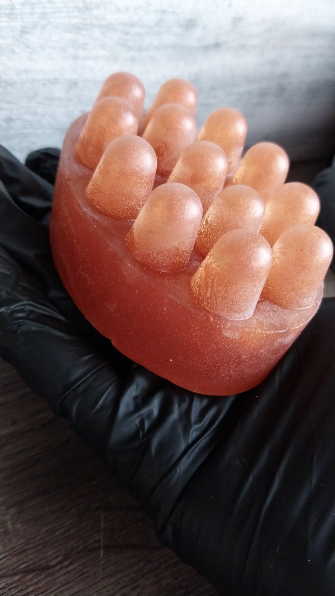 Olive Oil Soap Massage Bar Cinnamon Bark Cherry Almond