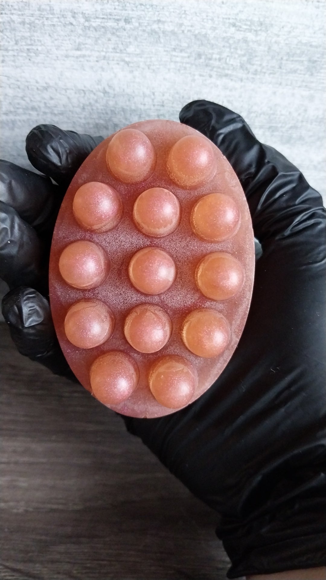 Olive Oil Soap Massage Bar Cinnamon Bark Cherry Almond