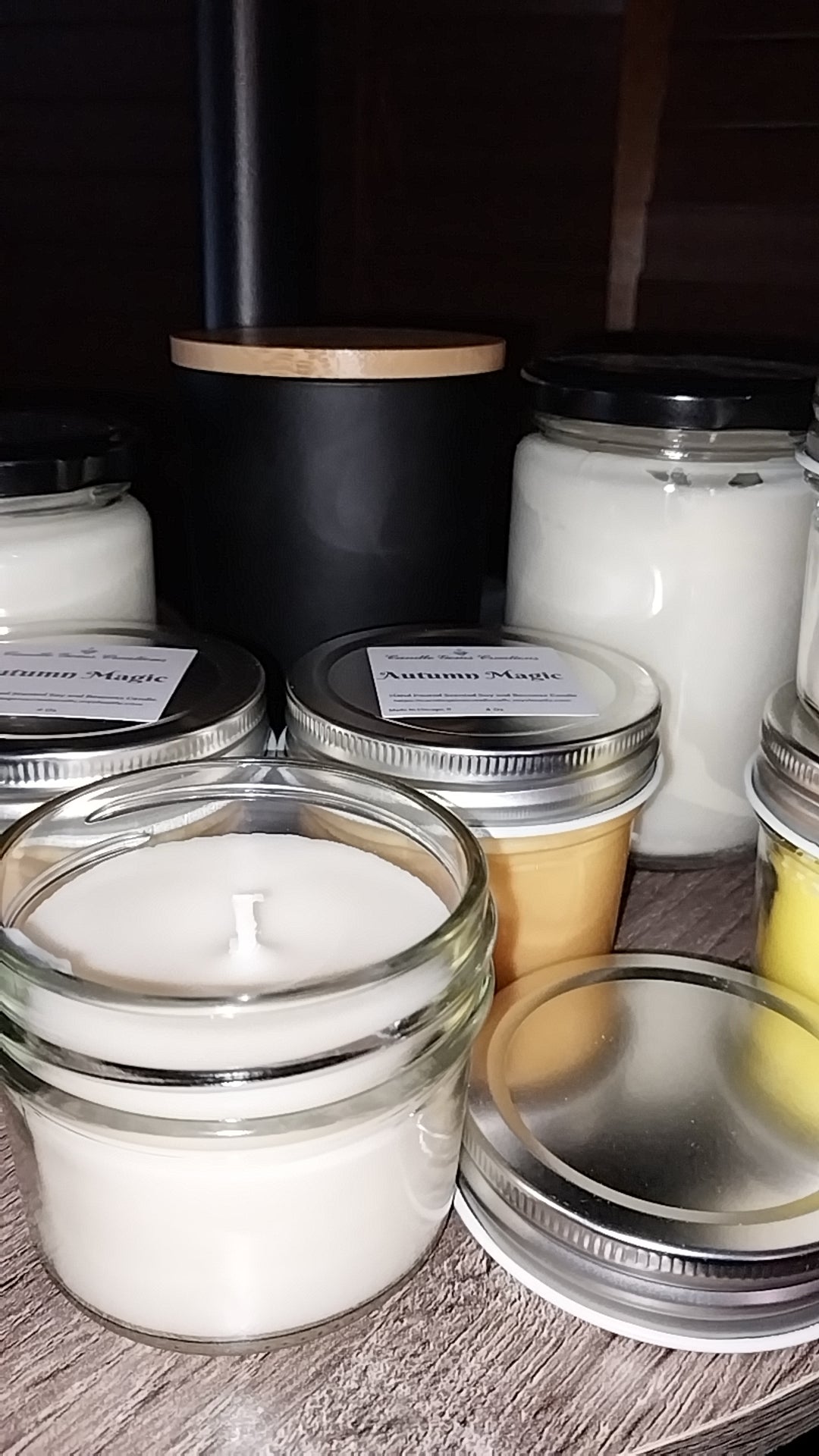 4 ounce Hand Poured Candle various limited edition scents