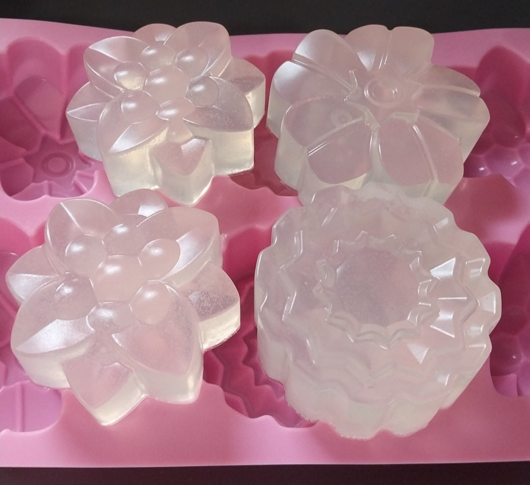 Hand Made Flower Facial Bar -Soaps