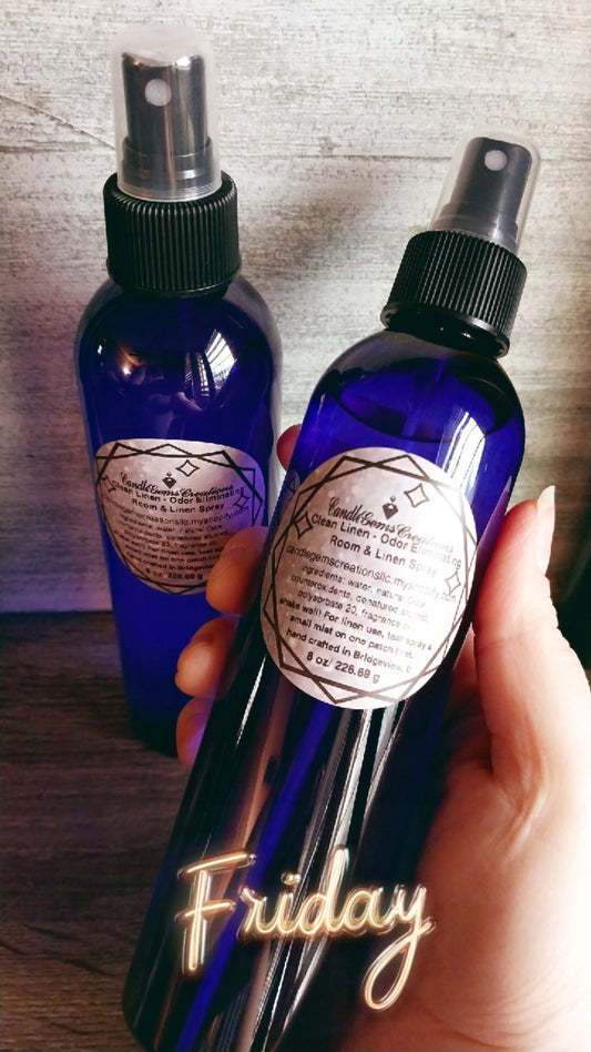 Odor Eliminating Room & Linen sprays