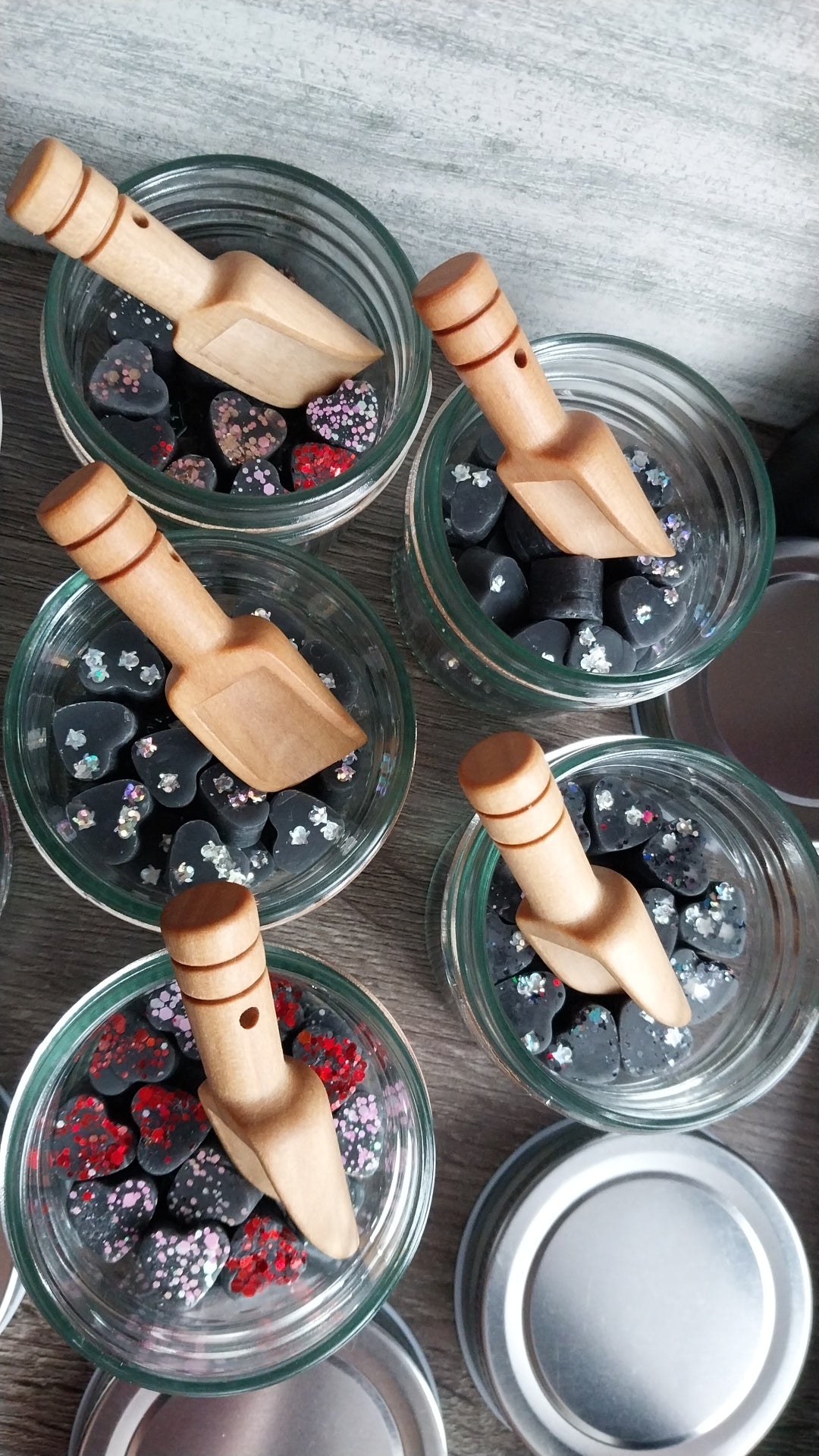 Black Hearts Club Wax Melt Heart Scoopies