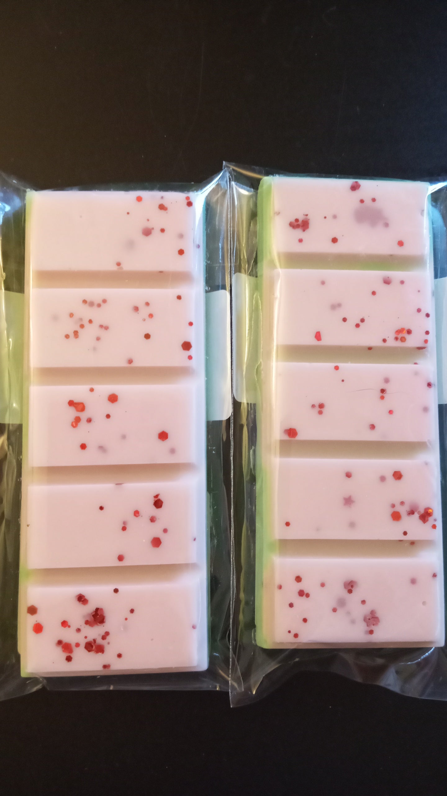 Watermelon Limited Edition gemstone snap bar wax melts Hand Poured