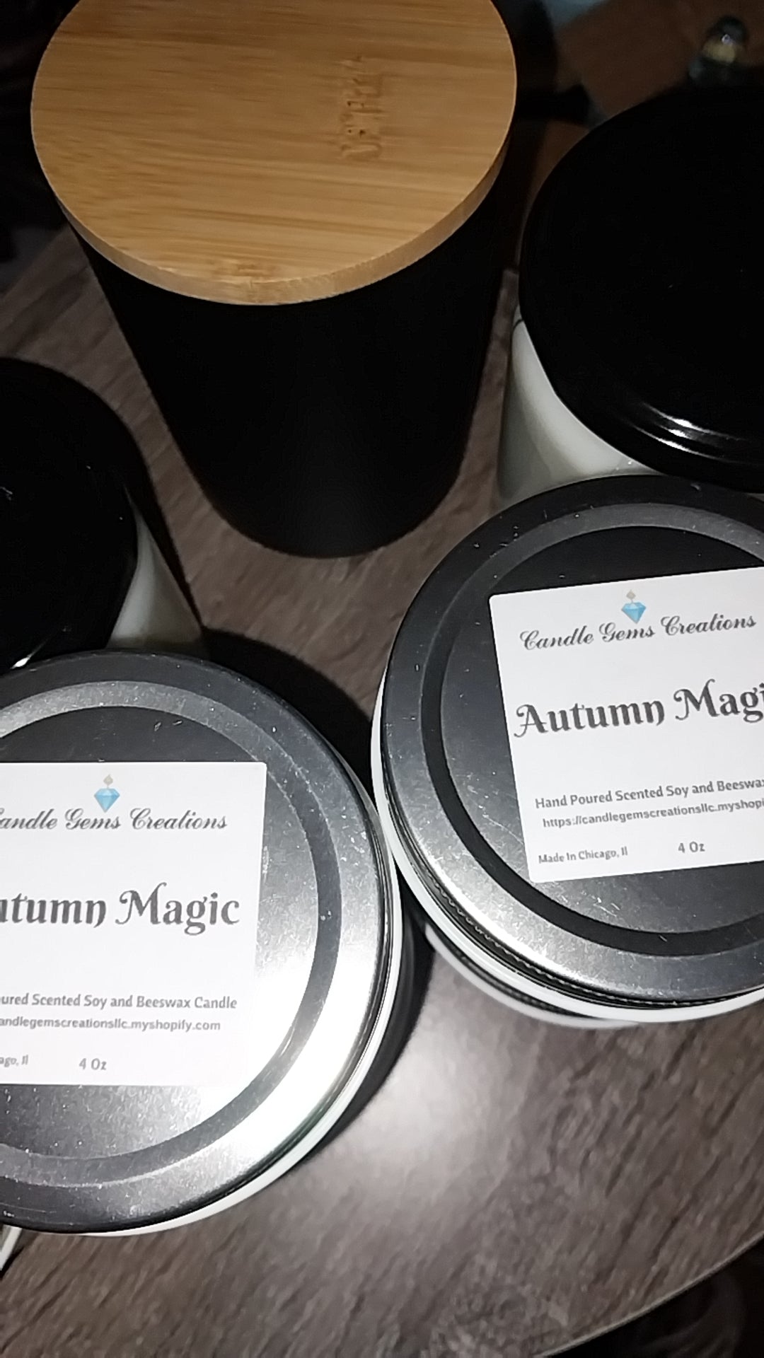 4 ounce Hand Poured Candle various limited edition scents