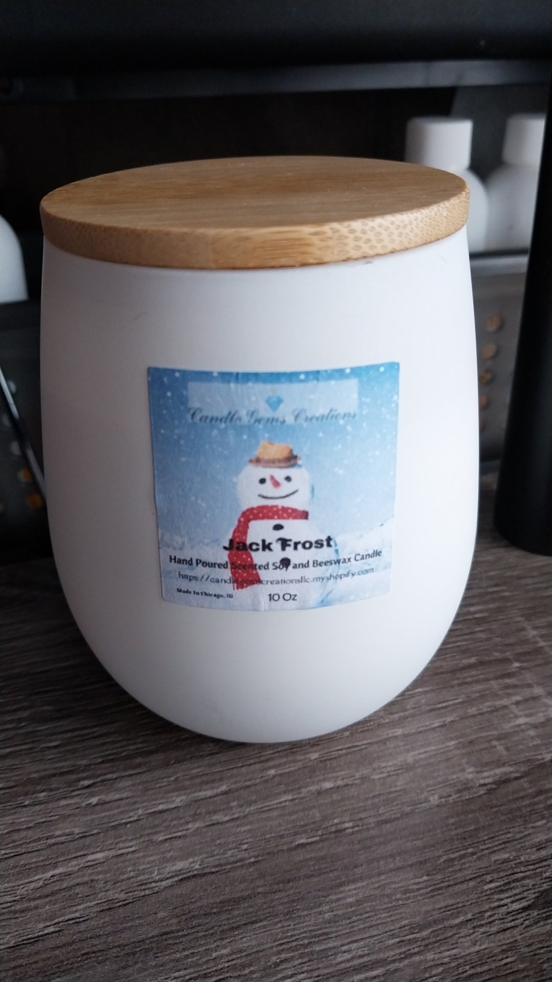 Jack Frost limited edition Hand Poured Candle