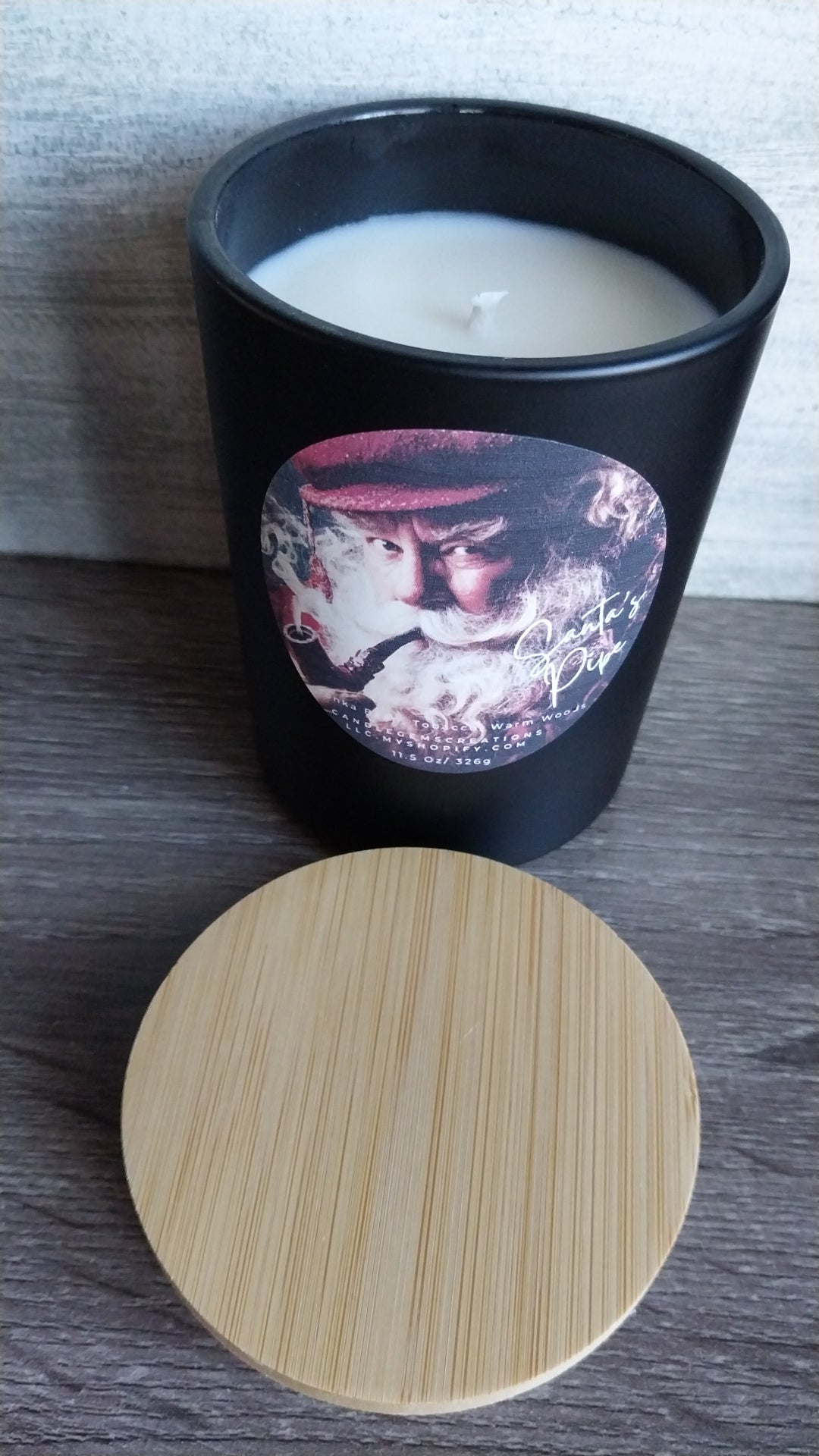 Santa's Pipe Luxury Hand Poured Limited Edition Candle