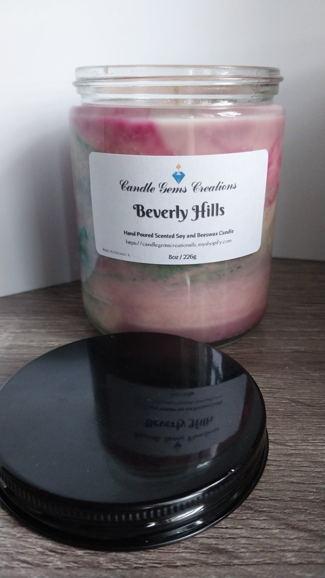 Beverly Hills-limited edition Hand Poured Candle