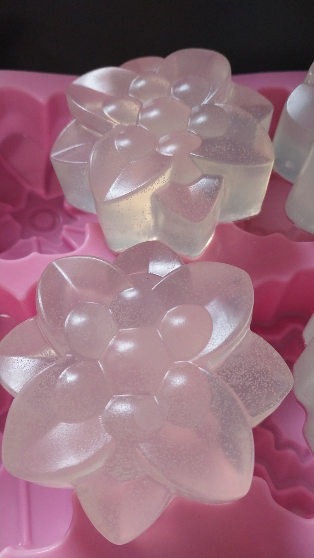 Hand Made Flower Facial Bar -Soaps