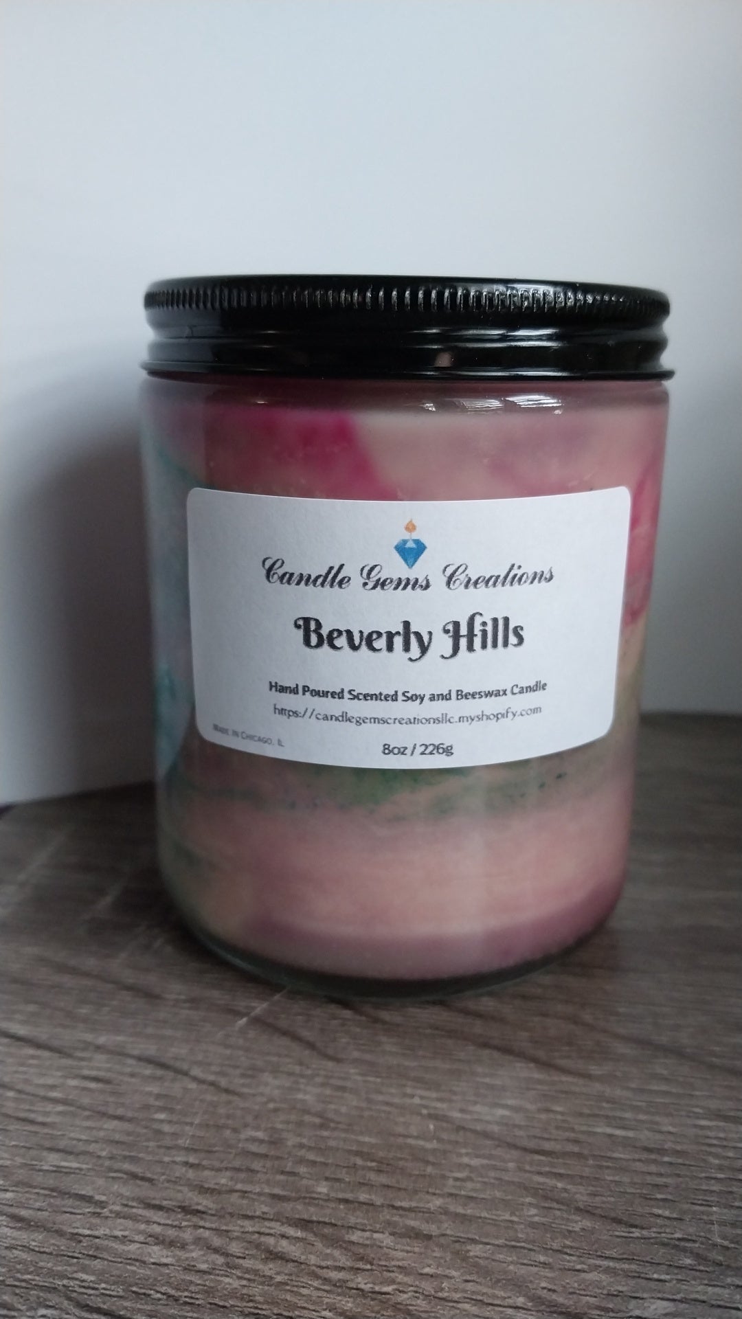 Beverly Hills-limited edition Hand Poured Candle