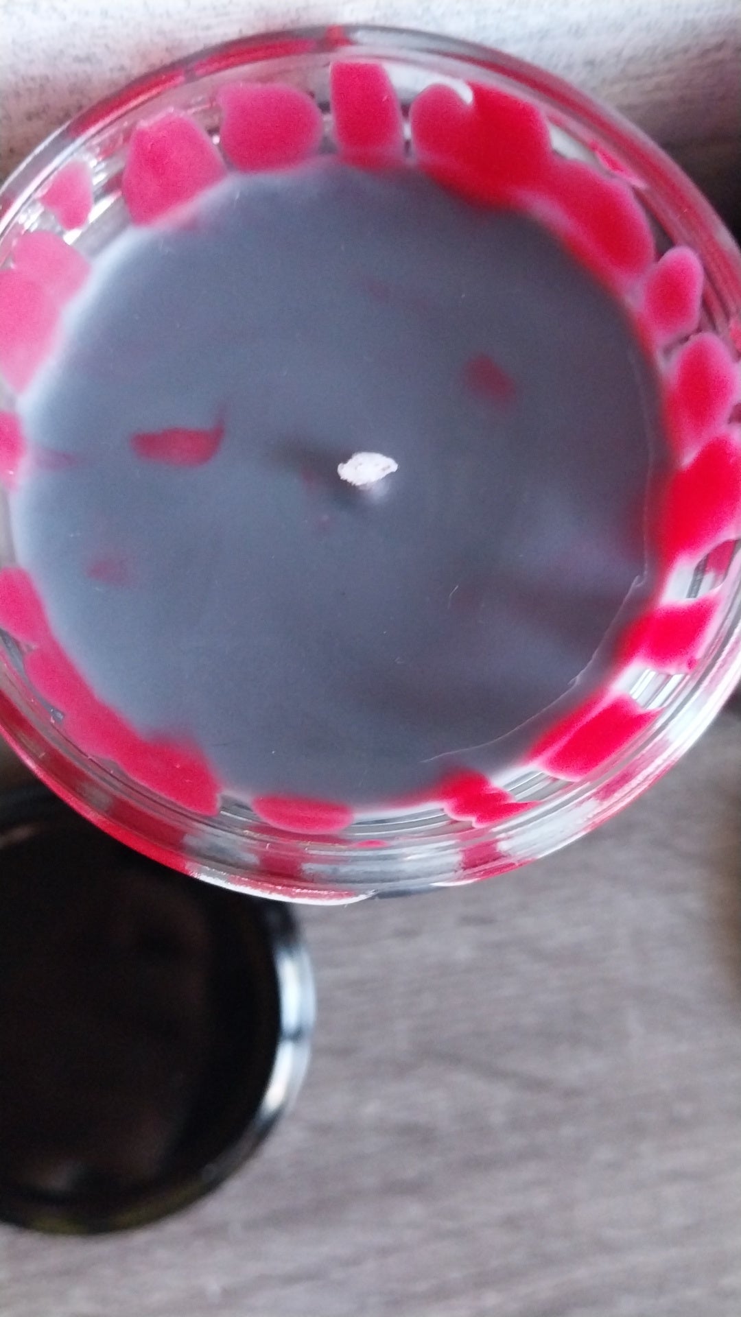 Bite Me Hand Poured Candle and coffin gem set limited Fall edition