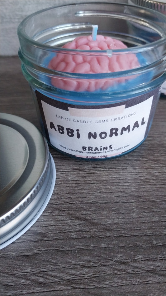 Brains Hand Poured Candle