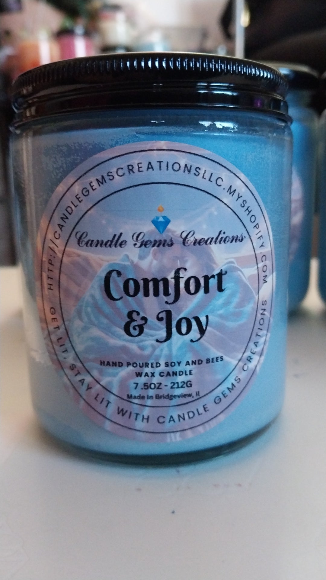 Comfort & Joy hand poured candle