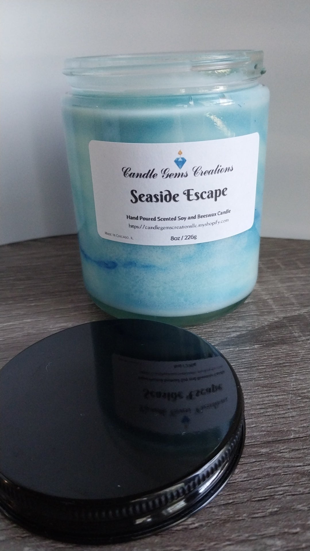 Seaside Escape-limited edition Hand Poured Candle