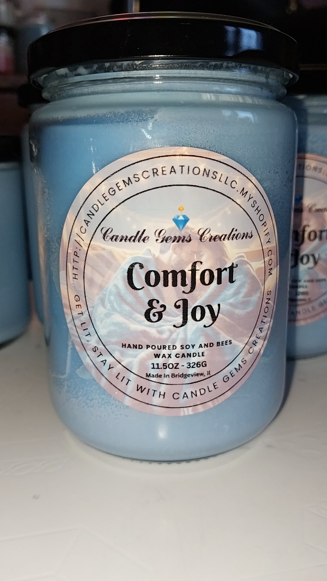 Comfort & Joy hand poured candle