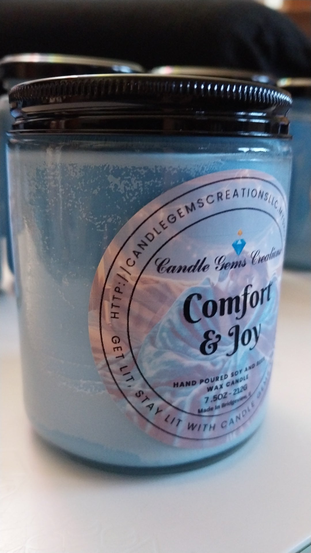 Comfort & Joy hand poured candle