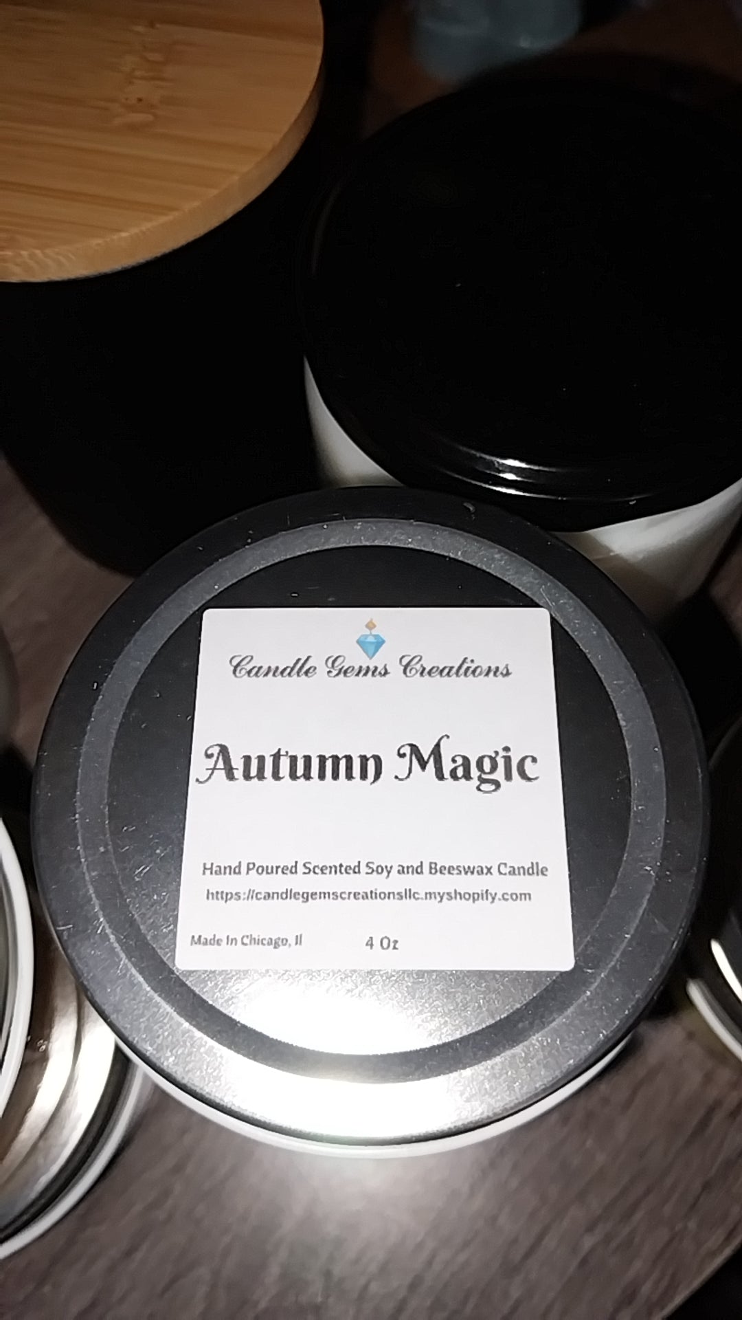 4 ounce Hand Poured Candle various limited edition scents