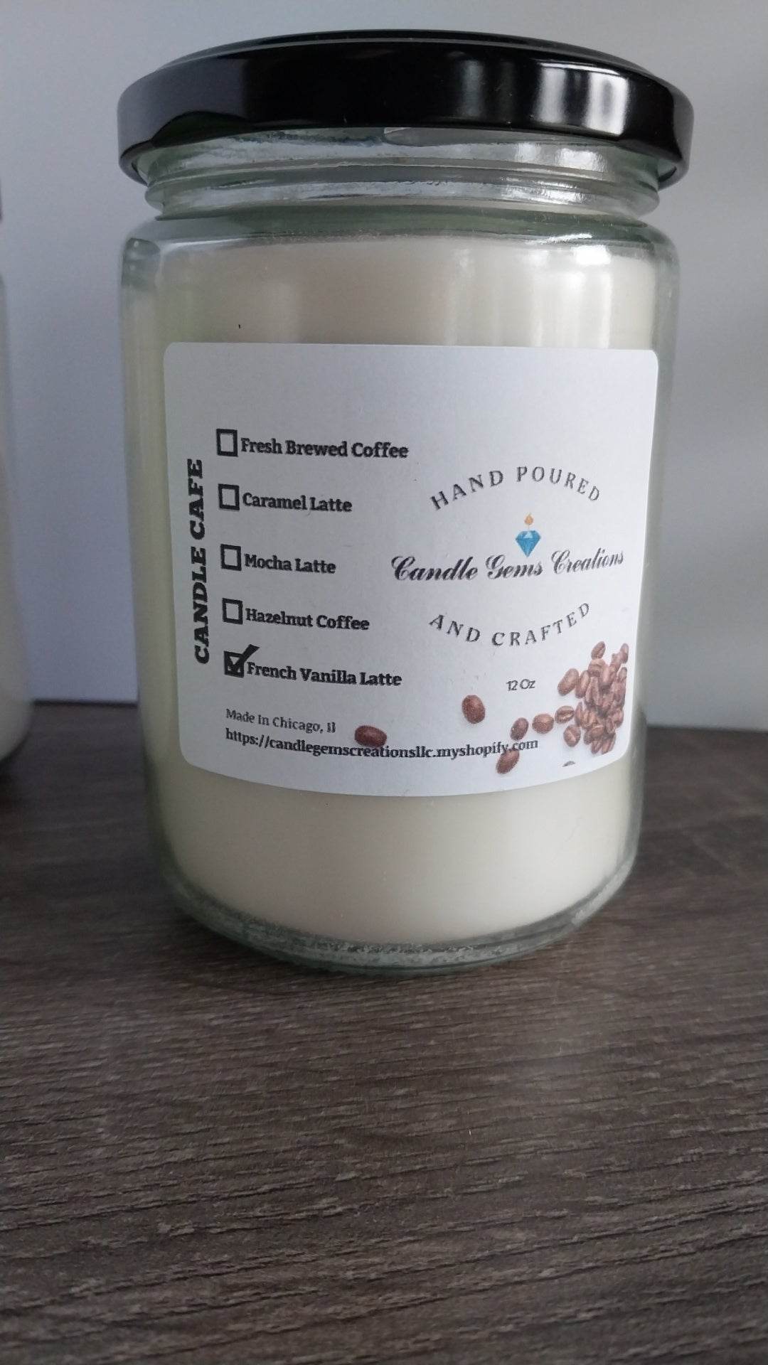 Candle Cafe Collection French Vanilla Latte