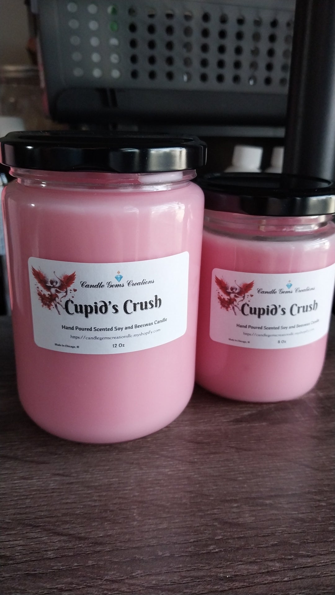 CLEARANCE Cupid's Crush Candle Hand Poured