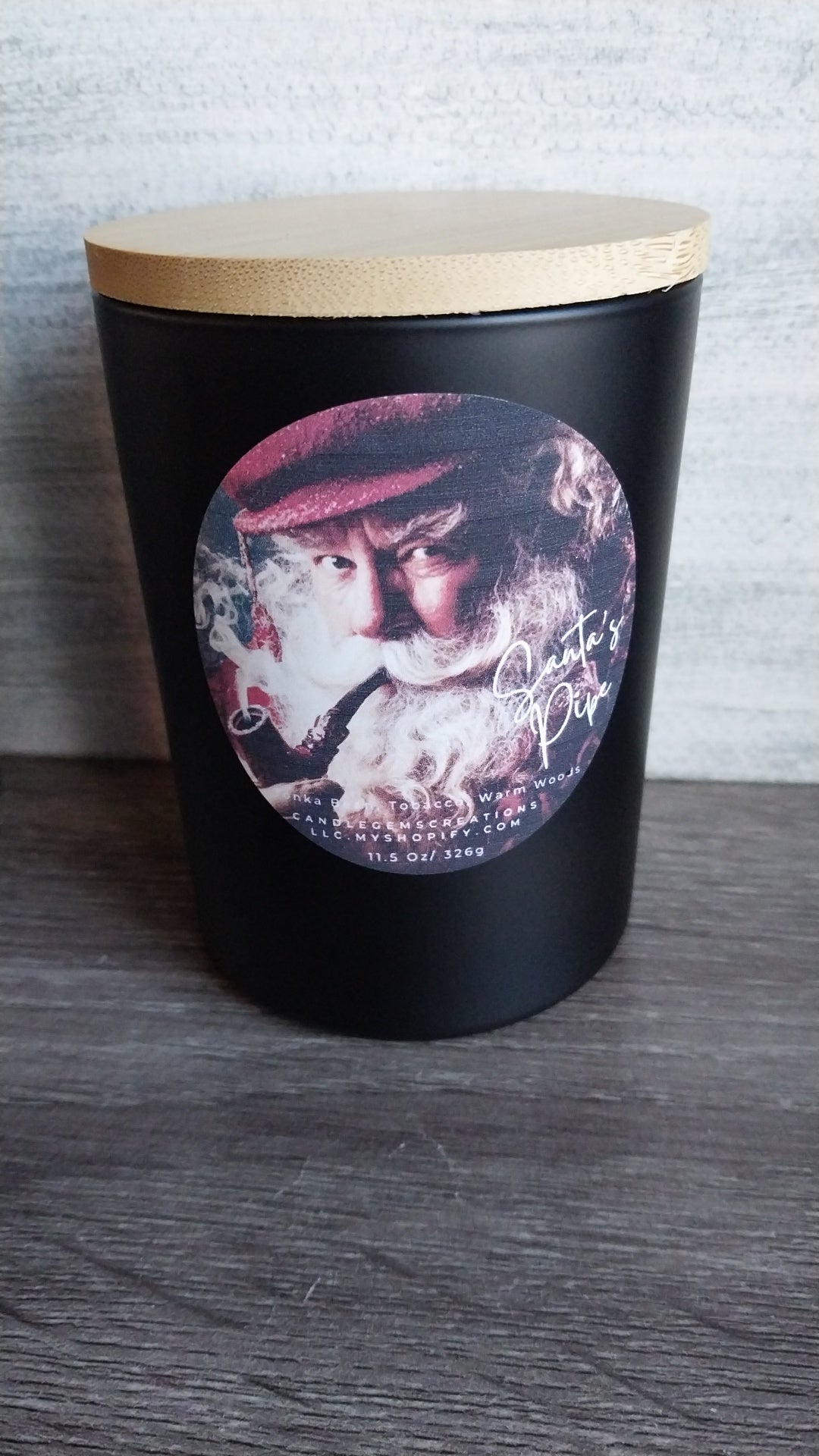 Santa's Pipe Luxury Hand Poured Limited Edition Candle