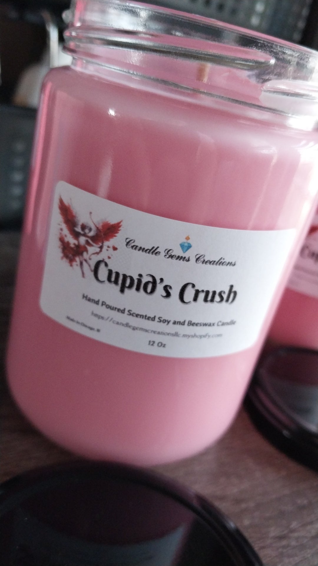 CLEARANCE Cupid's Crush Candle Hand Poured