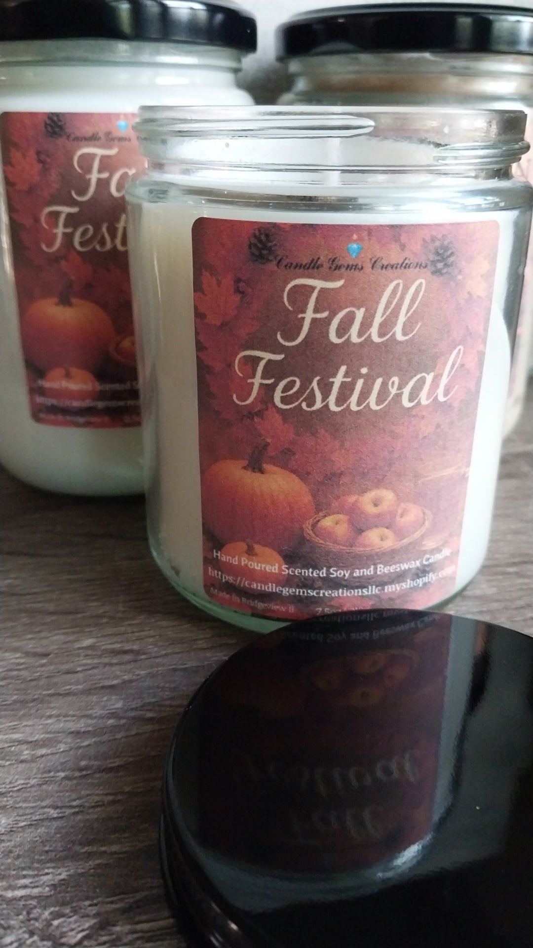 Fall Festival Hand Poured Candle limited Fall edition