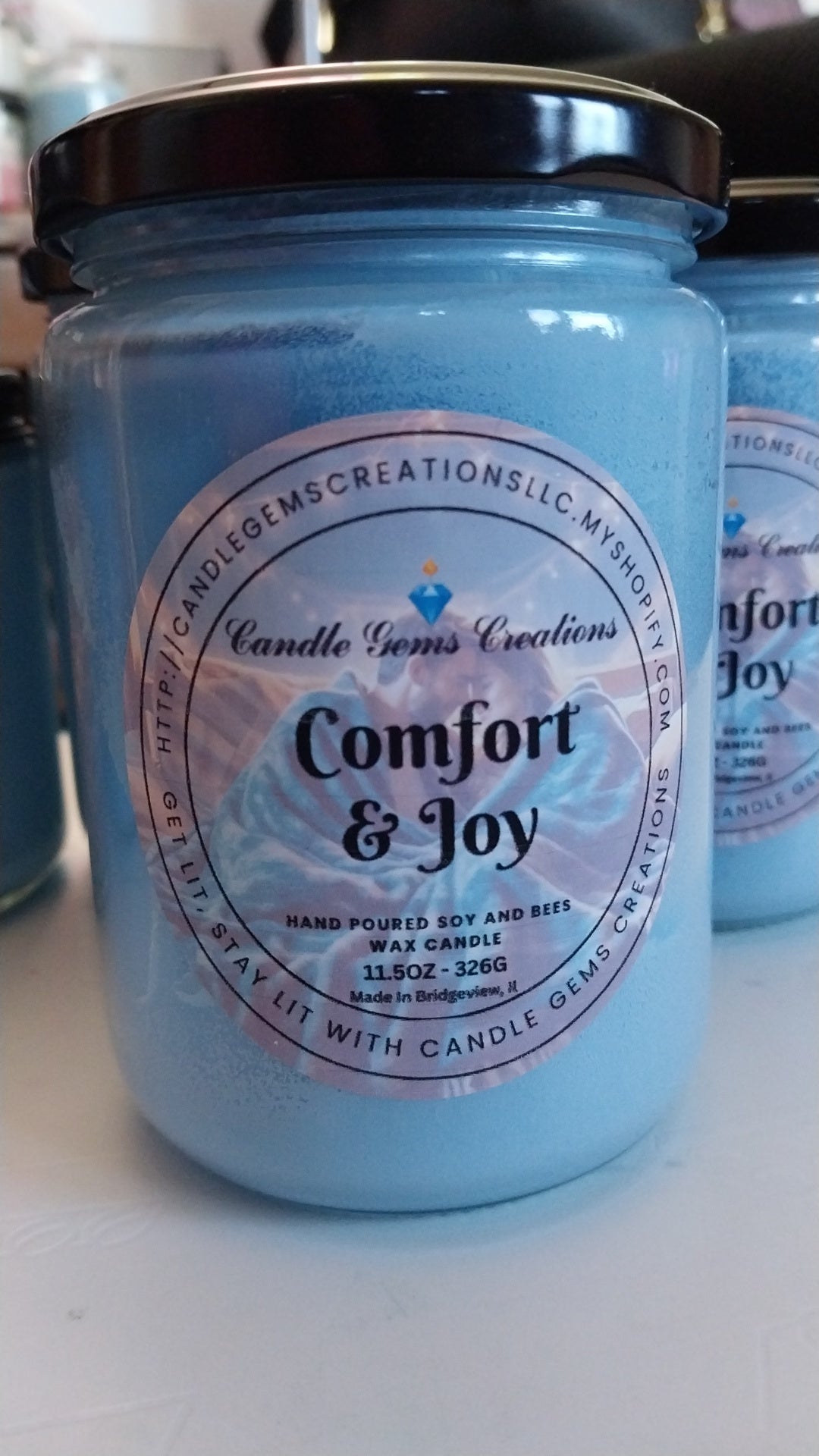 Comfort & Joy hand poured candle