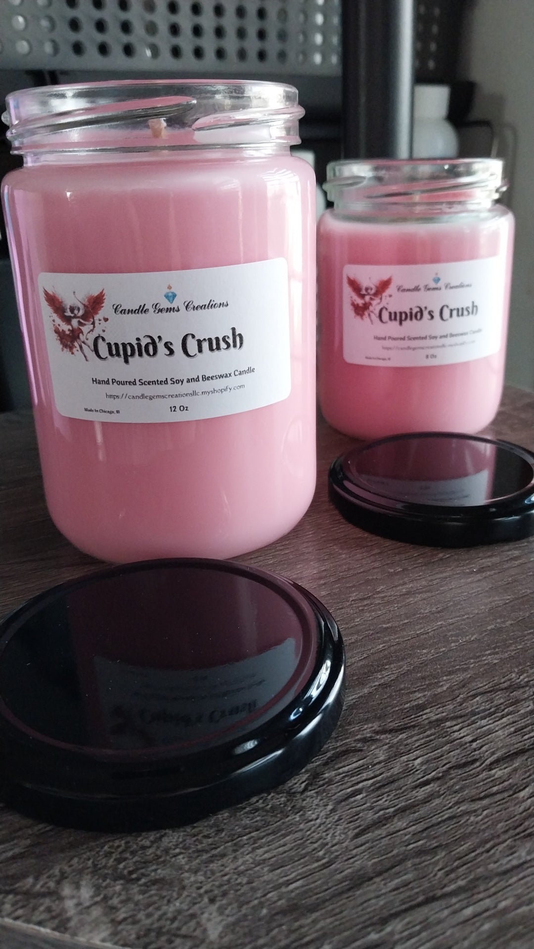 CLEARANCE Cupid's Crush Candle Hand Poured