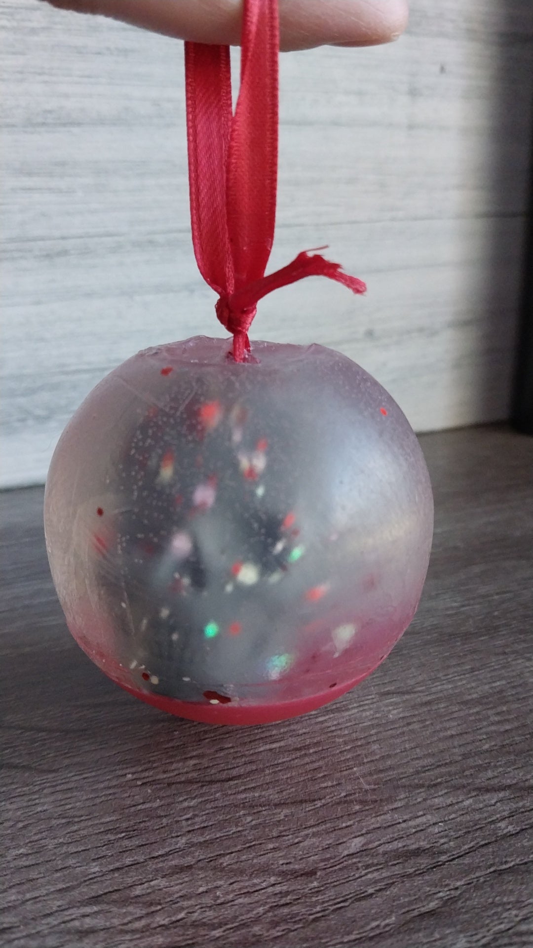 Skull Snow Globe Ornament Soap