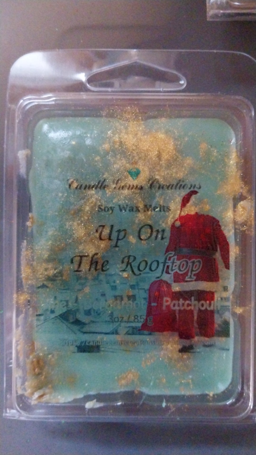 Up on the rooftop clamshell soy wax melts