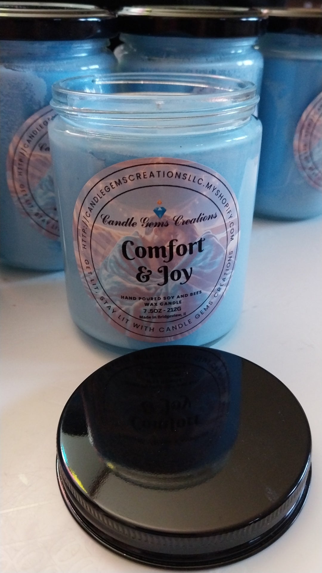 Comfort & Joy hand poured candle