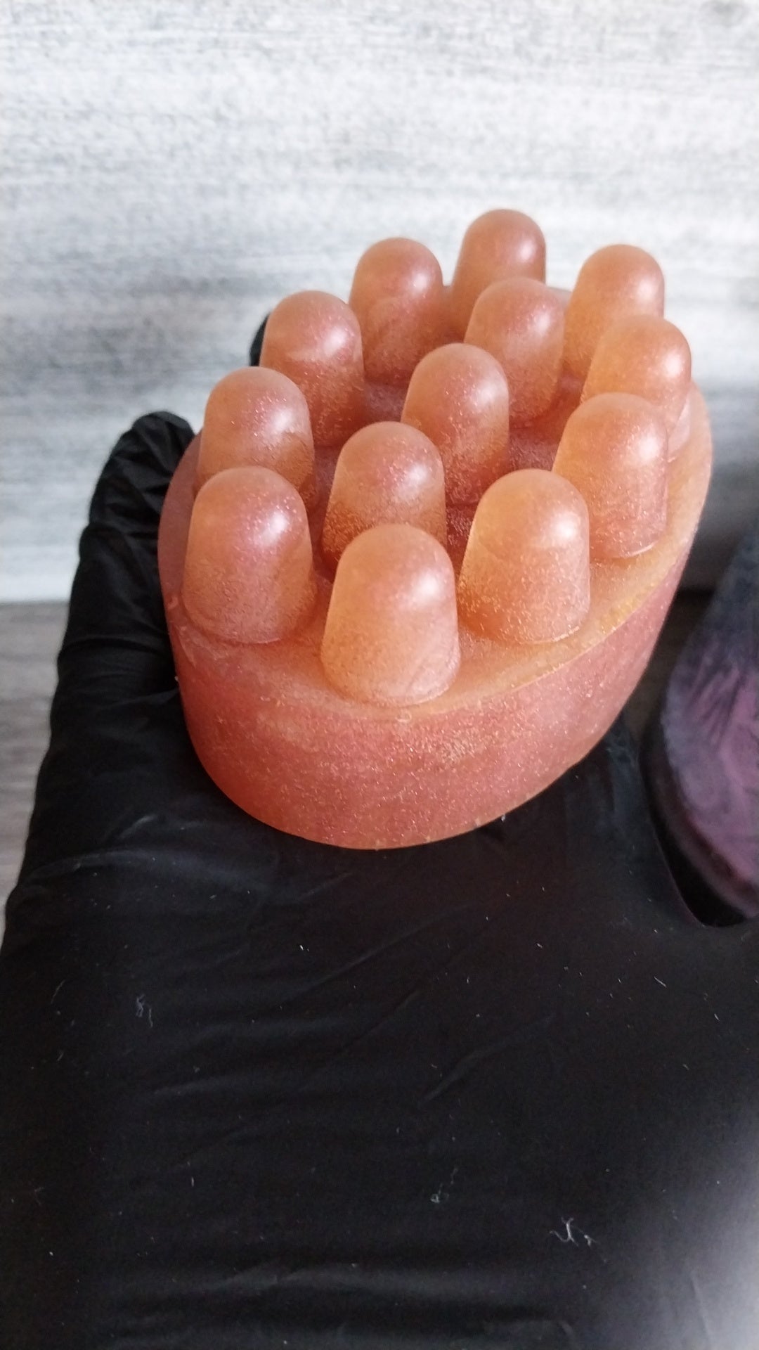 Olive Oil Soap Massage Bar Cinnamon Bark Cherry Almond