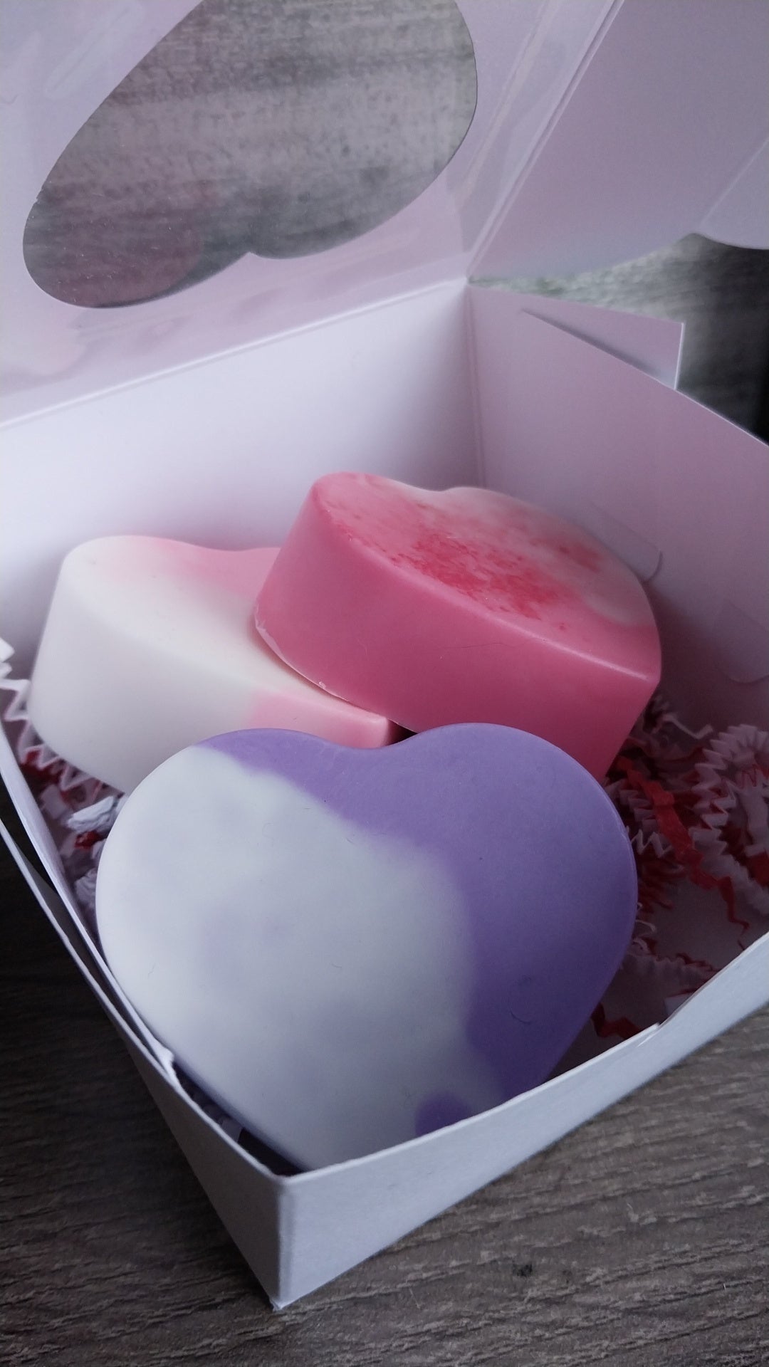 Valentine's Day Heart Soap Gift Set