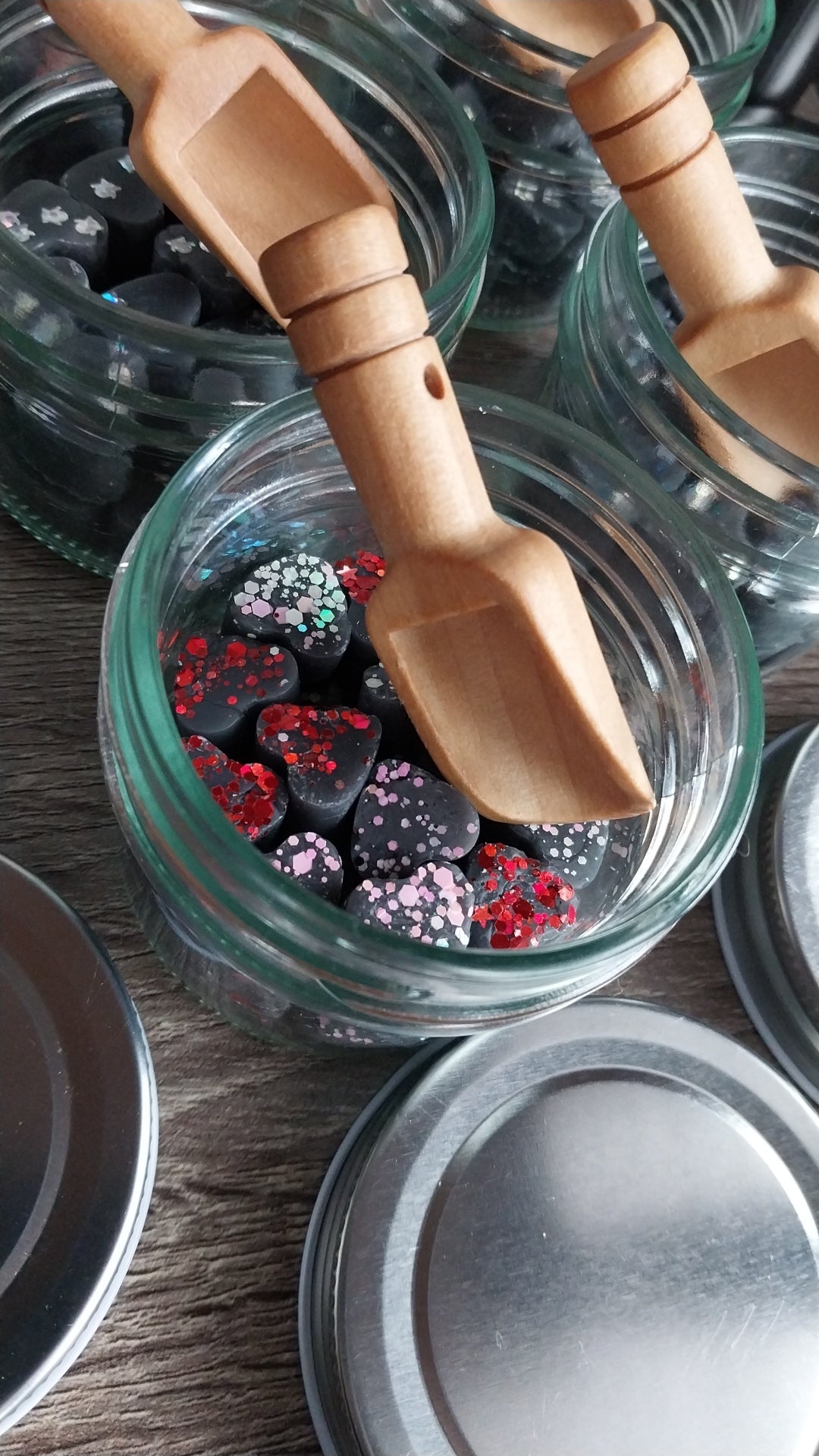 Black Hearts Club Wax Melt Heart Scoopies