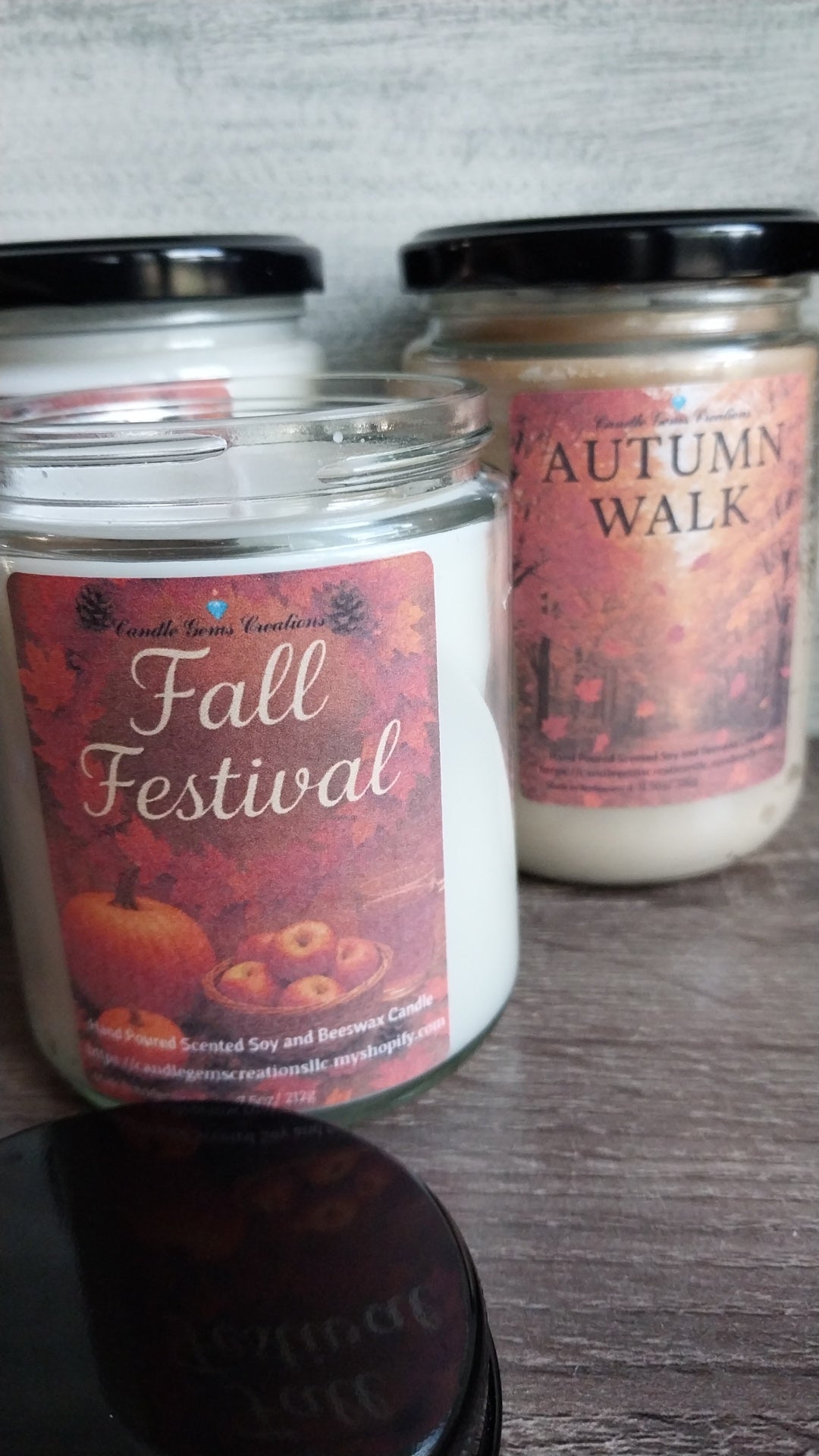 Fall Festival Hand Poured Candle limited Fall edition