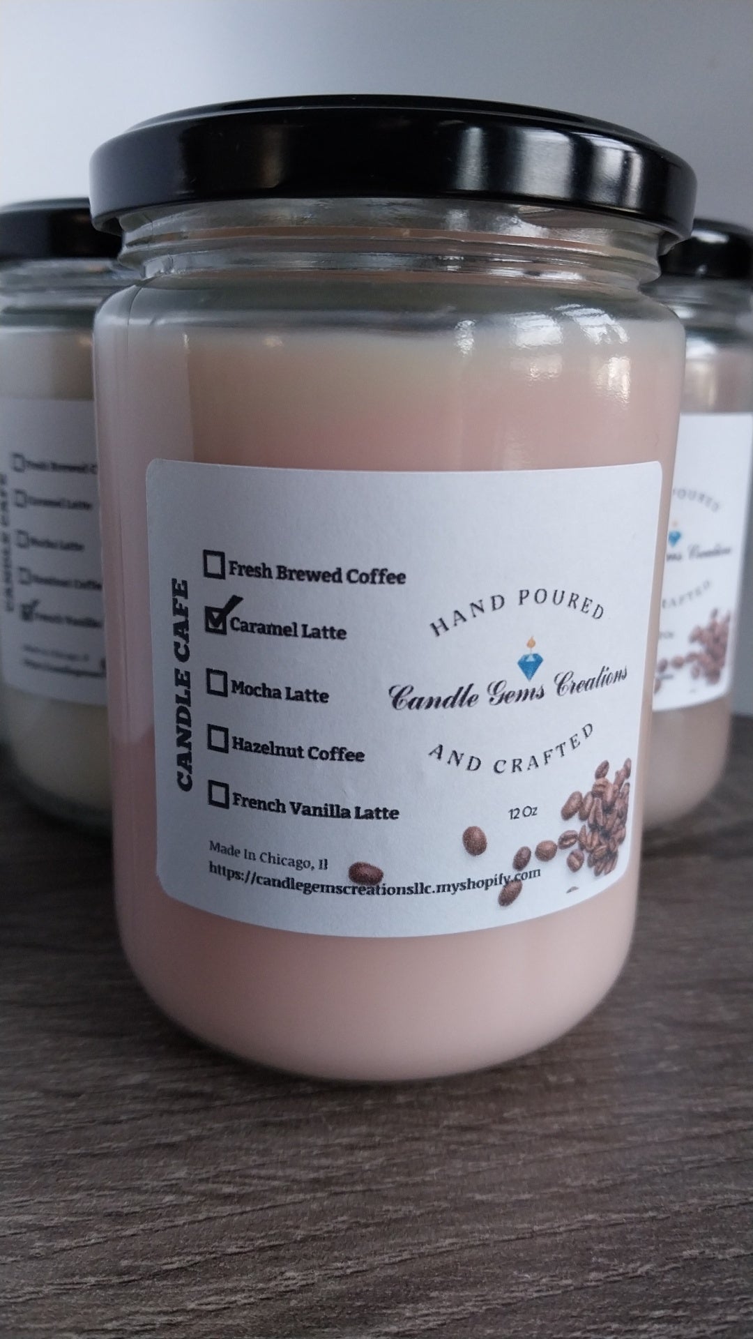 Candle Cafe Collection Caramel Latte