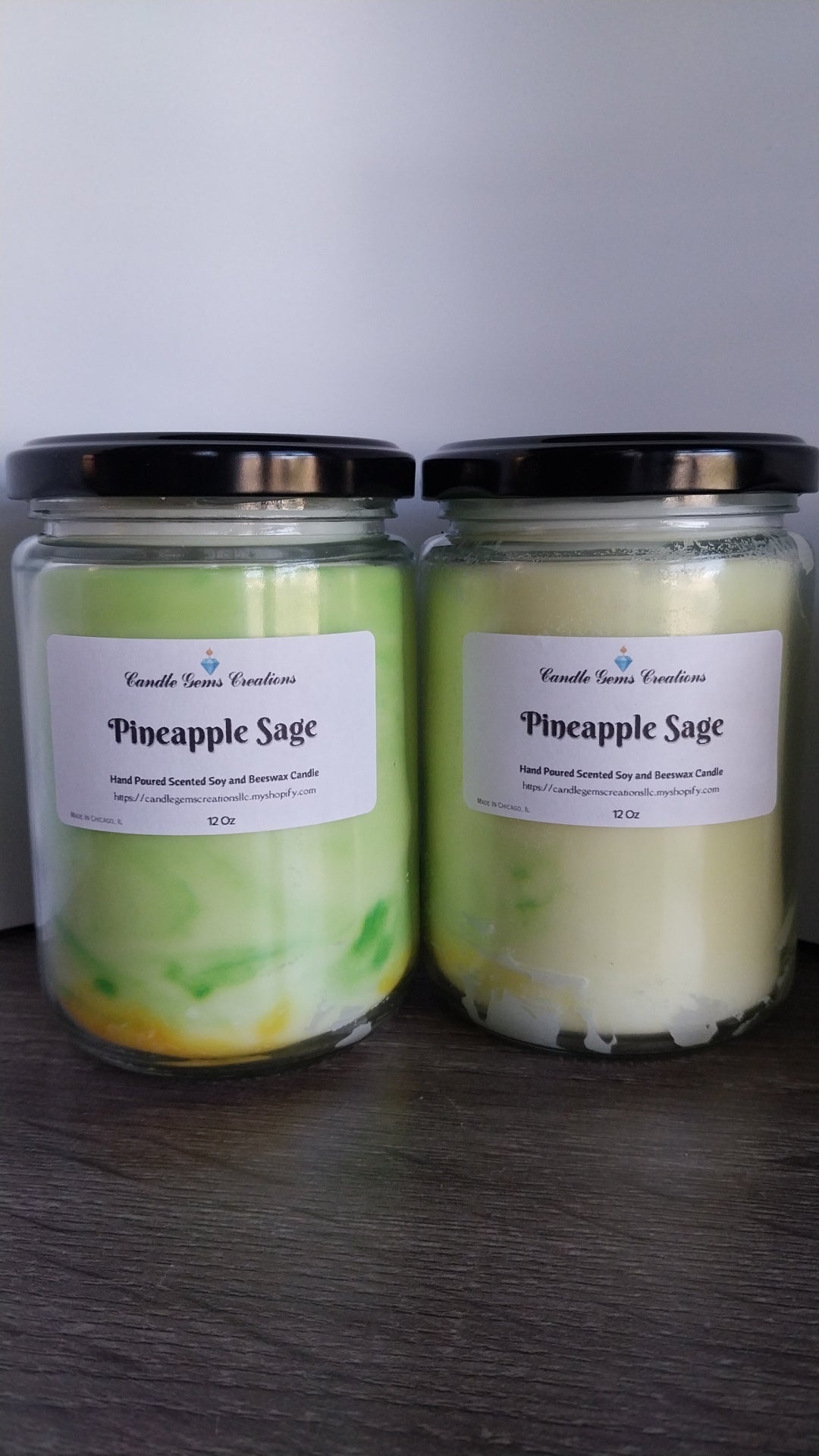 Pineapple Sage Hand Poured Candle