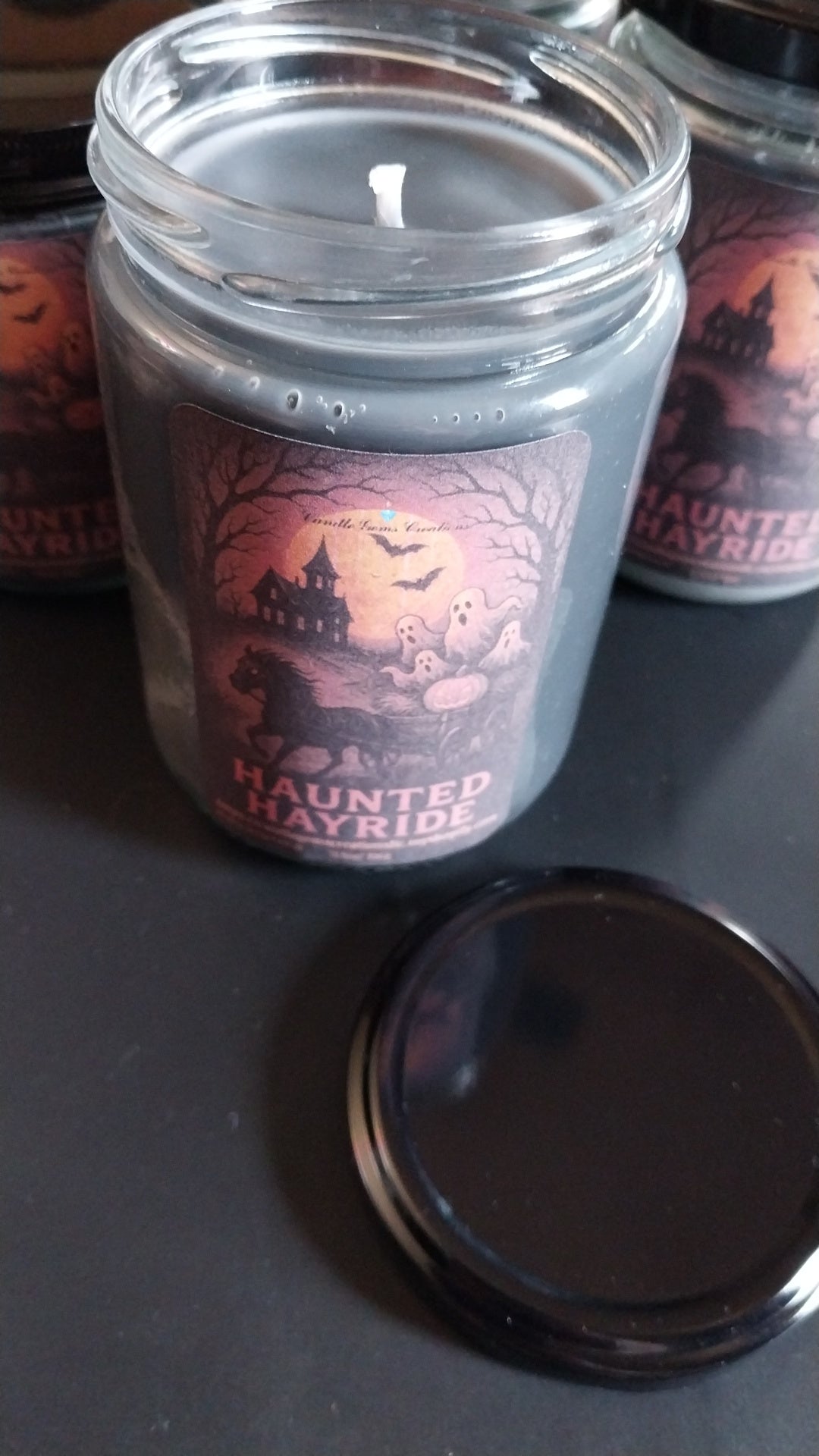 Haunted Hayride Hand Poured Candle limited Fall edition
