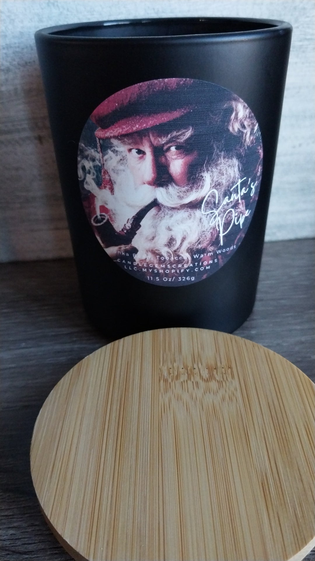 Santa's Pipe Luxury Hand Poured Limited Edition Candle