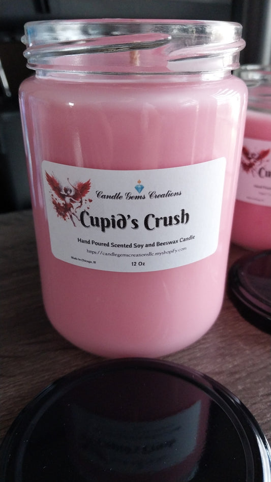 CLEARANCE Cupid's Crush Candle Hand Poured