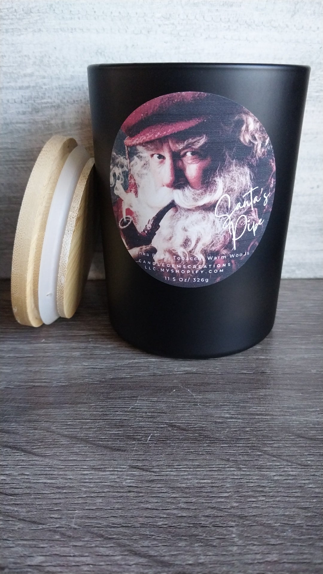 Santa's Pipe Luxury Hand Poured Limited Edition Candle