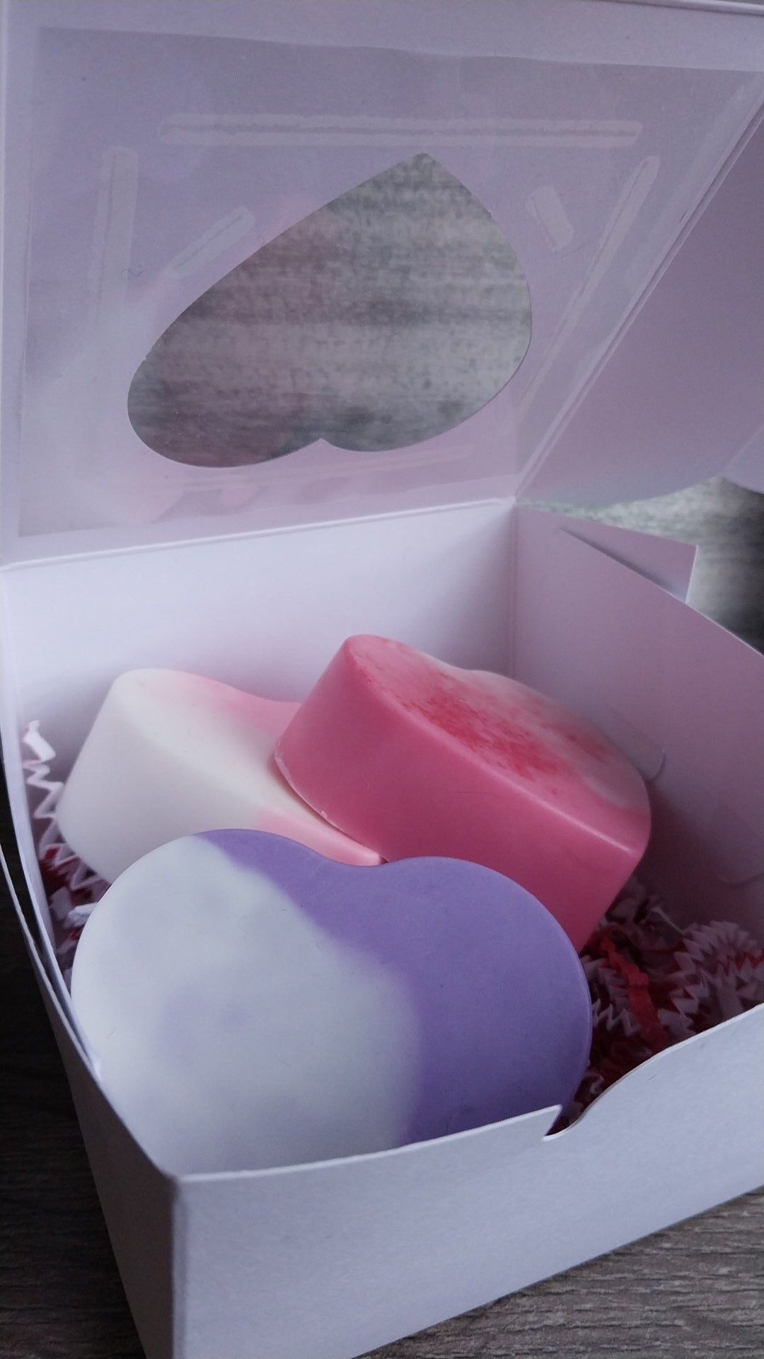 Valentine's Day Heart Soap Gift Set