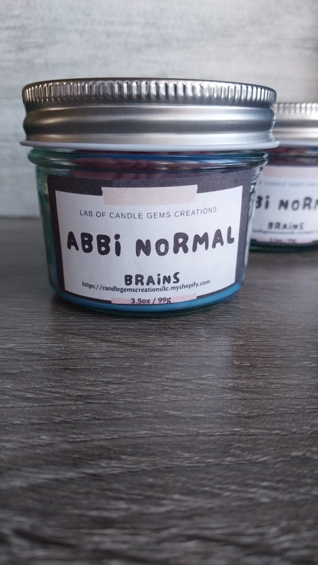 Brains Hand Poured Candle