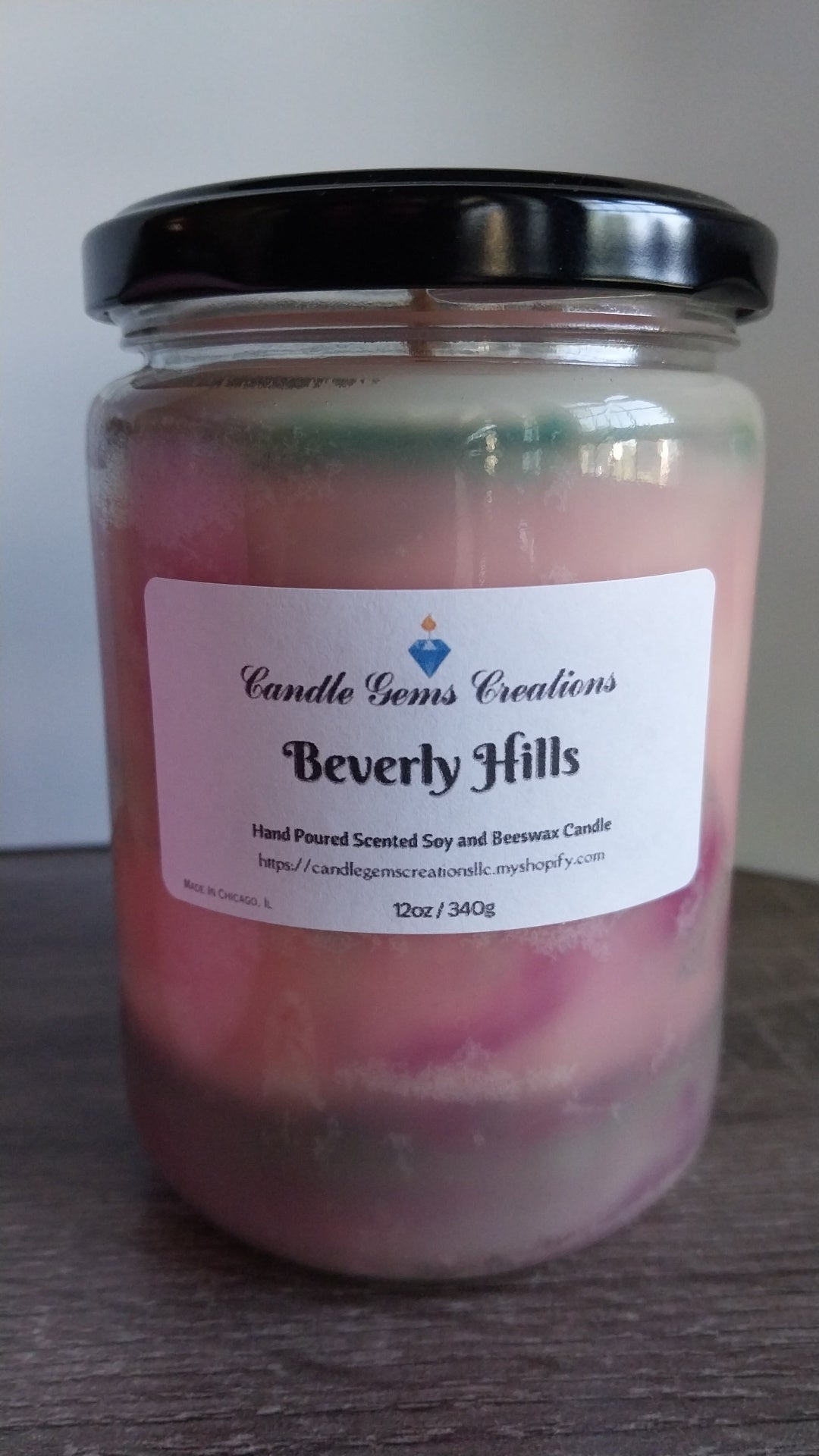 Beverly Hills-limited edition Hand Poured Candle