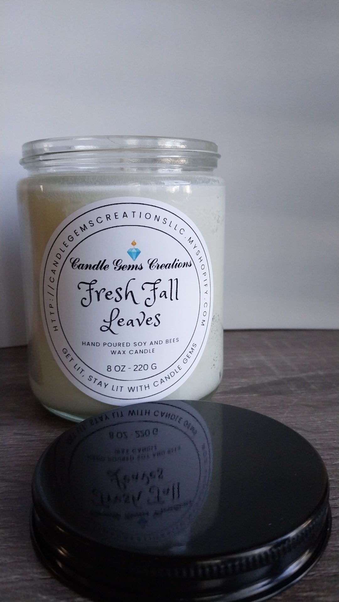 Fresh Fall Leaves NEW limited edition hand poured candle