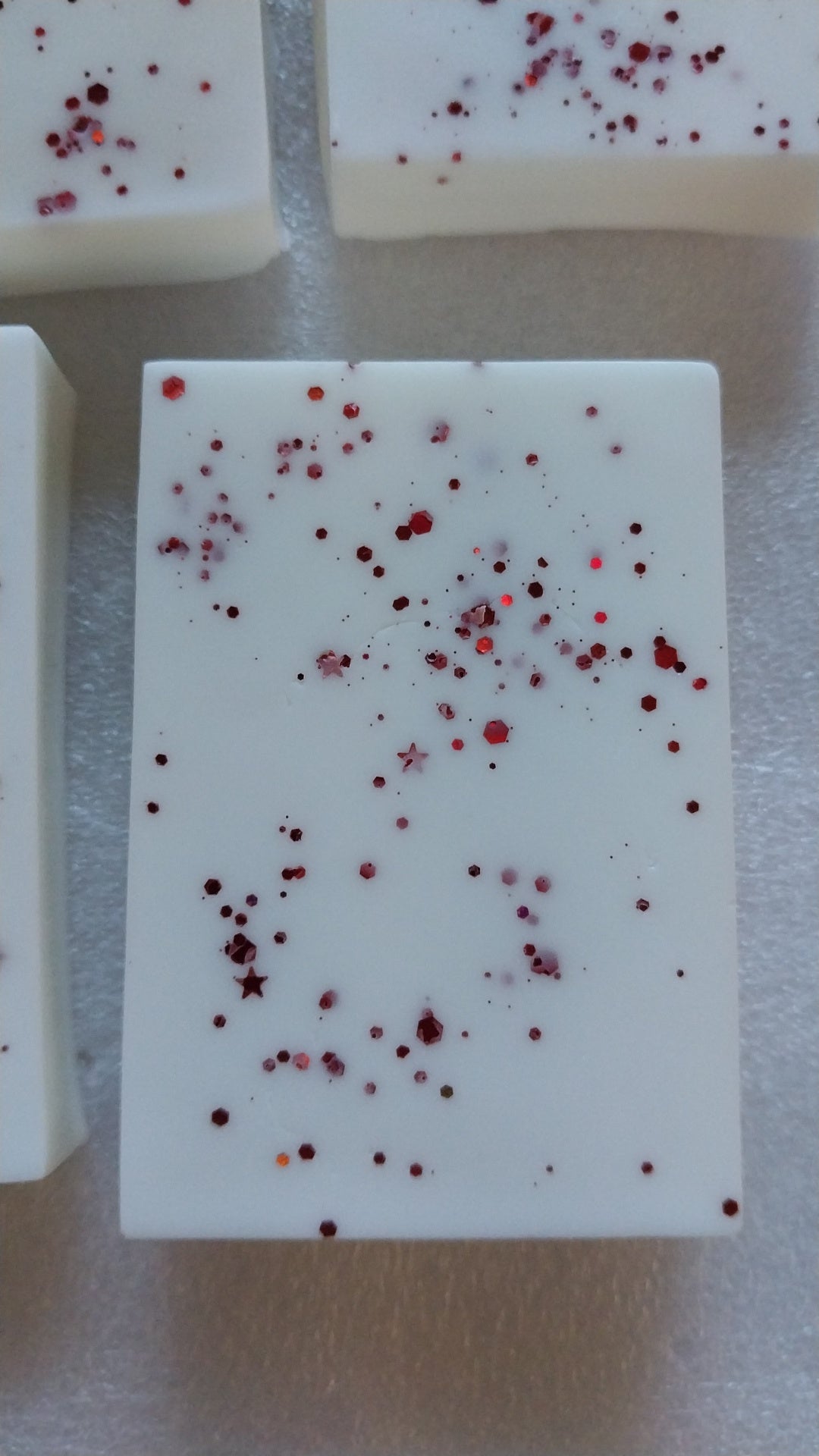 Glitter Goats Milk Vitamin E Bars Hand Crafted Soap