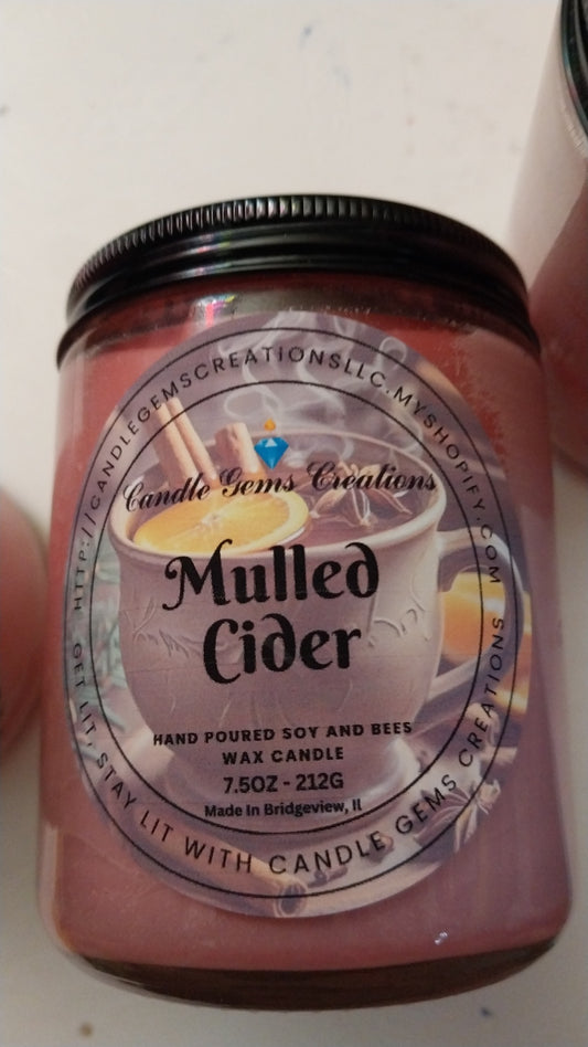 Mulled Cider hand poured candle