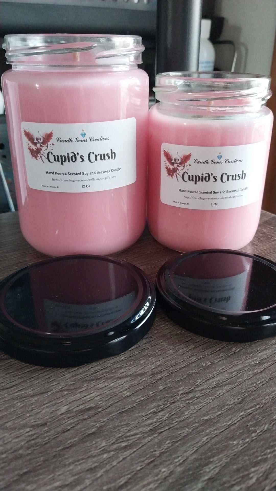 CLEARANCE Cupid's Crush Candle Hand Poured